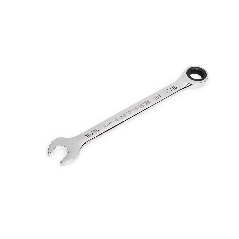 15/16in 90T 12 Point Ratcheting Combination Wrench 86952