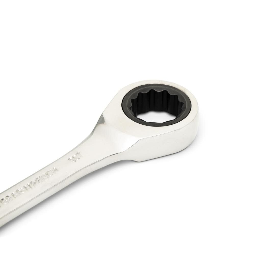 15mm 90-Tooth 12 Point Stubby Combination Ratcheting Wrench 86845