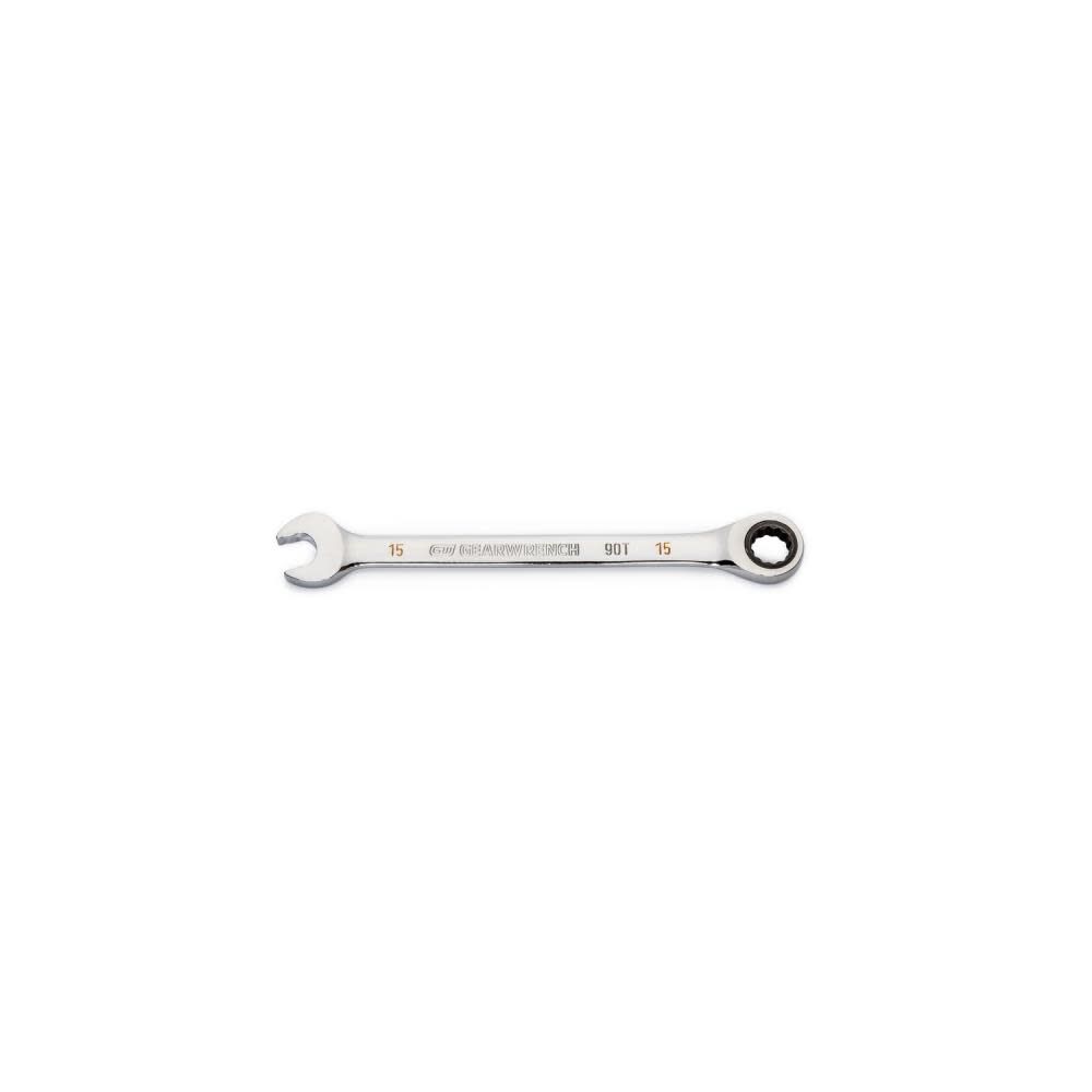 15mm 90T 12 Point Ratcheting Combination Wrench 86915