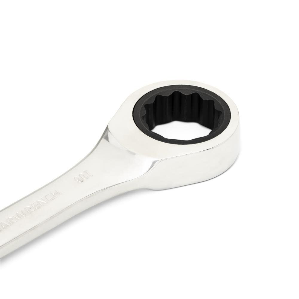 19mm 90-Tooth 12 Point Stubby Combination Ratcheting Wrench 86849