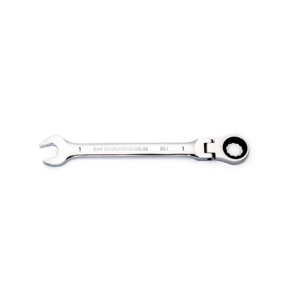 1in 90T 12 Point Flex Head Ratcheting Combination Wrench 86753