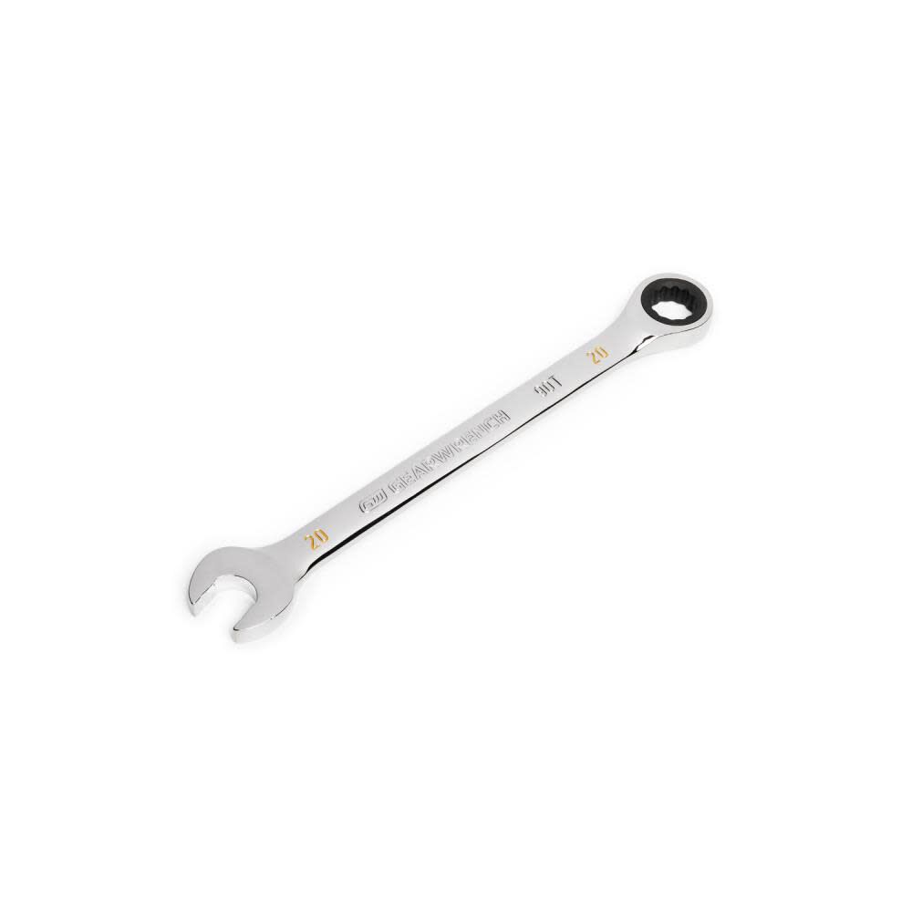 20mm 90T 12 Point Ratcheting Combination Wrench 86920