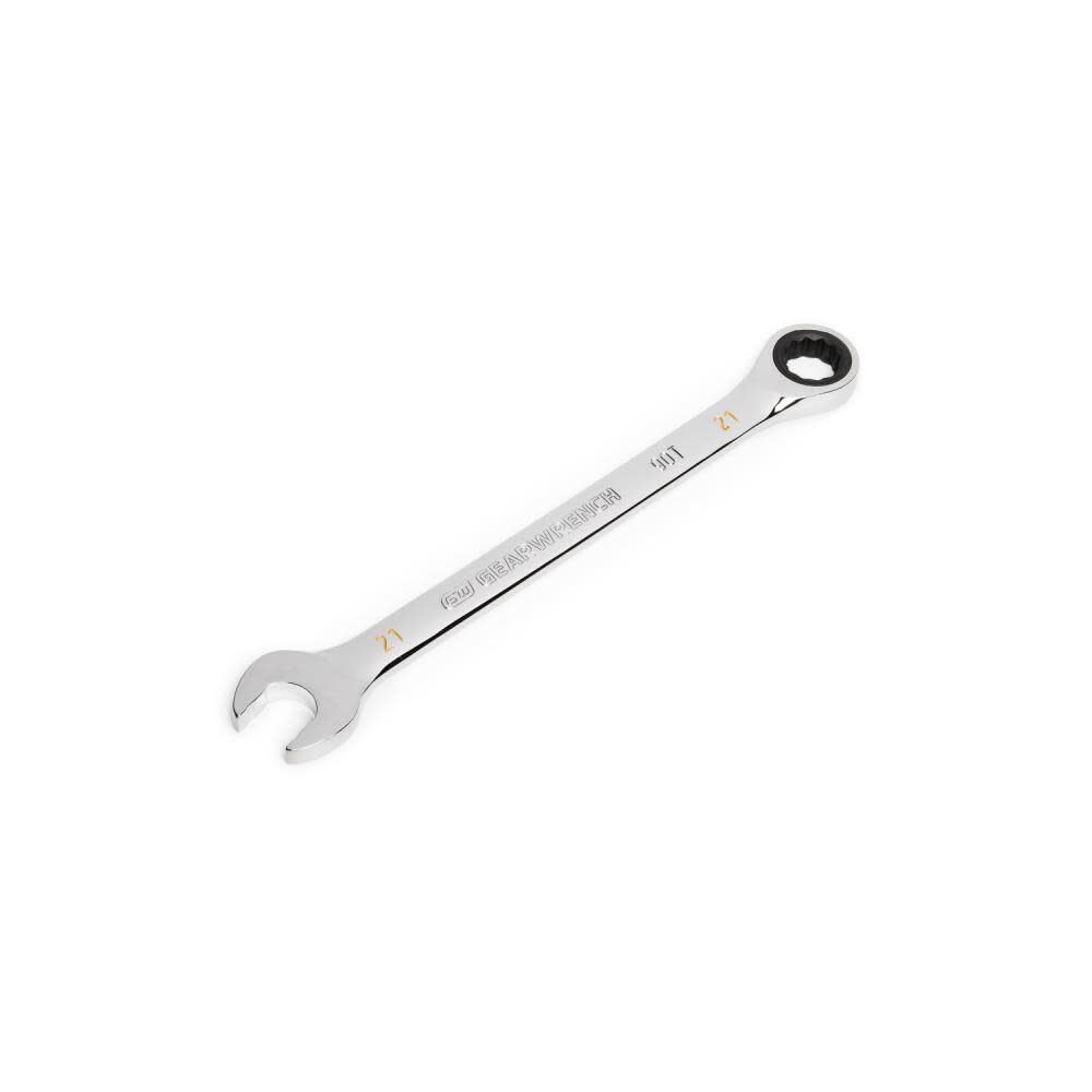 21mm 90T 12 Point Ratcheting Combination Wrench 86921