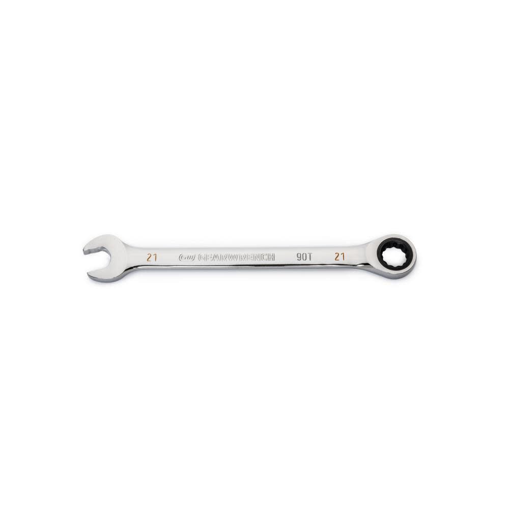 21mm 90T 12 Point Ratcheting Combination Wrench 86921