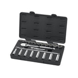 23 Piece 1/2in Drive 6 Point Standard & Deep Mechanics Tool Set SAE 80707