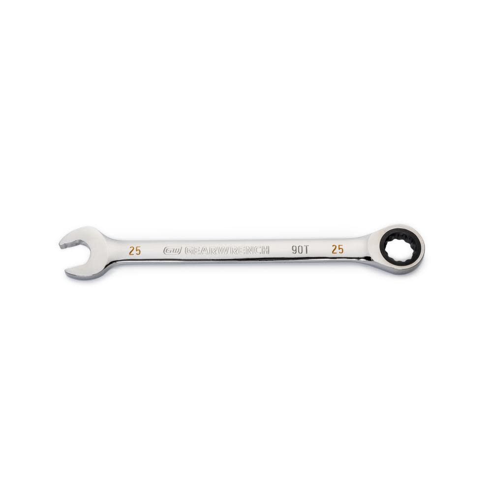 25mm 90T 12 Point Ratcheting Combination Wrench 86925