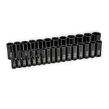 29pc. 1/2In. Drive 6 Point Deep Impact Socket Set 84935N