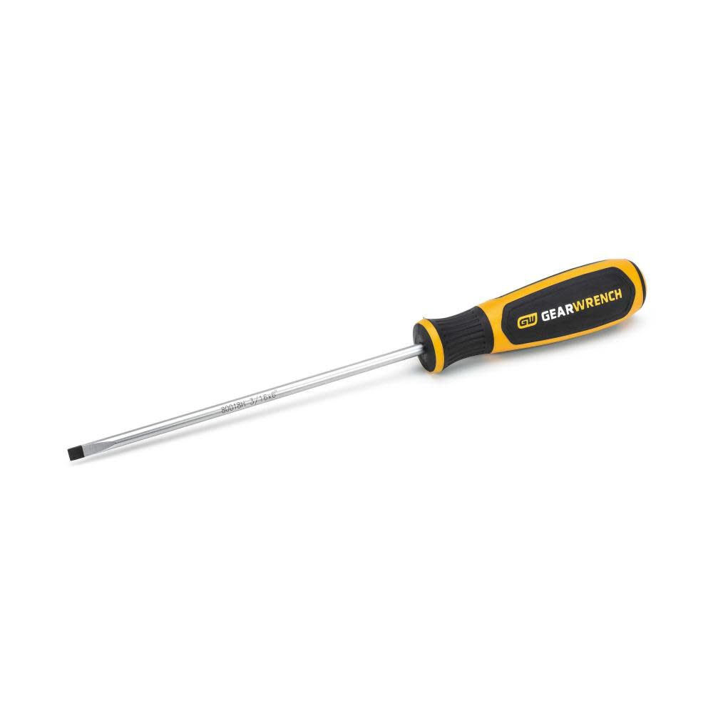 3/16inch x 6inch Cabinet Dual Material Screwdriver 80018H