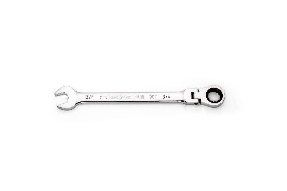 3/4in 90T 12 Point Flex Head Ratcheting Combination Wrench 86749