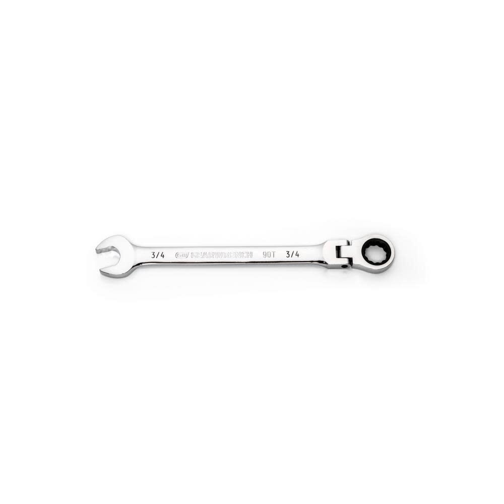 3/4in 90T 12 Point Flex Head Ratcheting Combination Wrench 86749