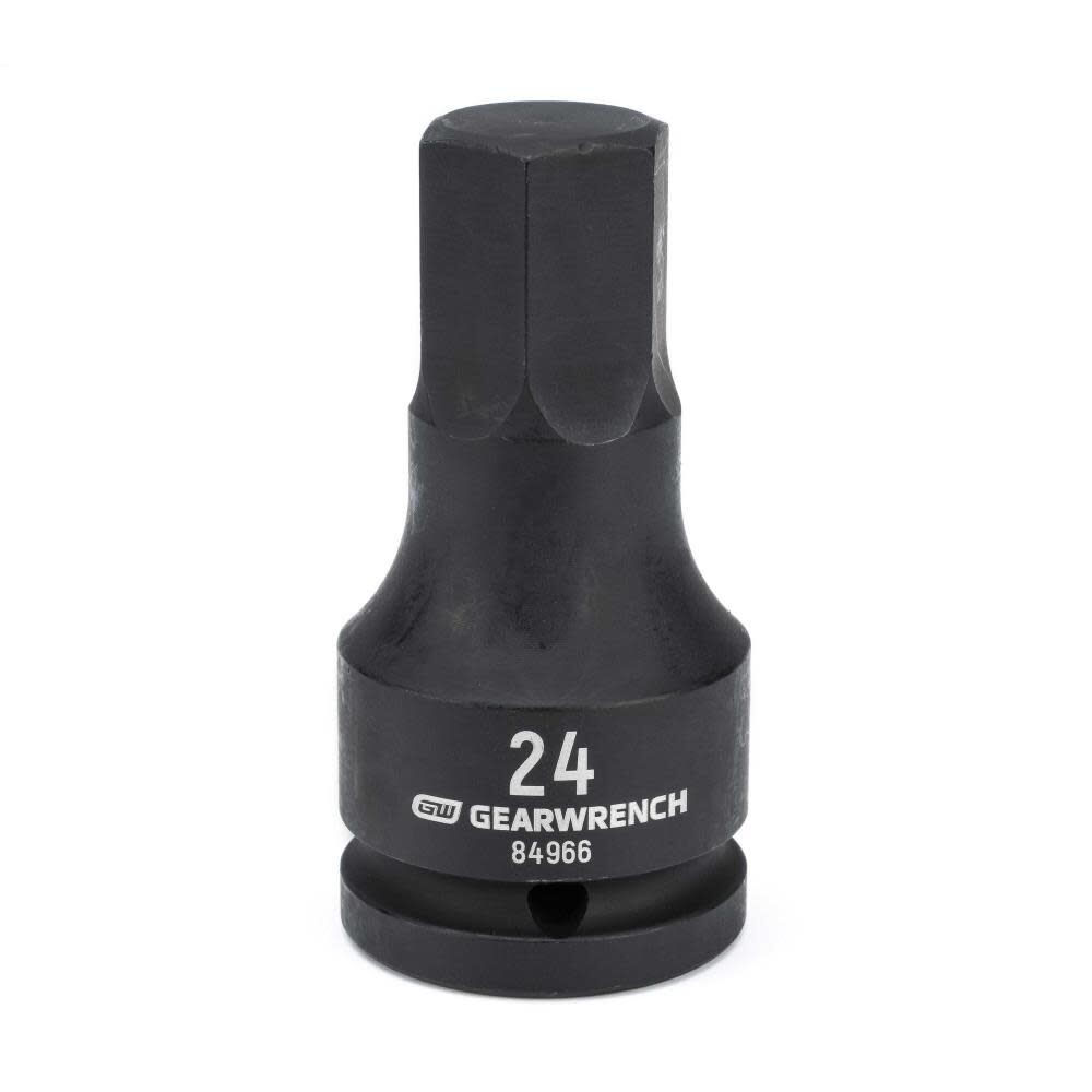 3/4in Drive 24mm Hex Bit Impact Socket 84966