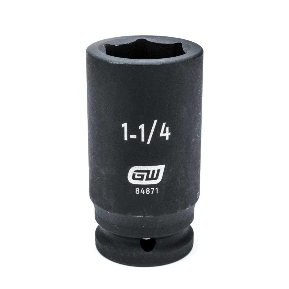 3/4in Drive 6 Point Deep Impact SAE Socket 1-1/4in 84871