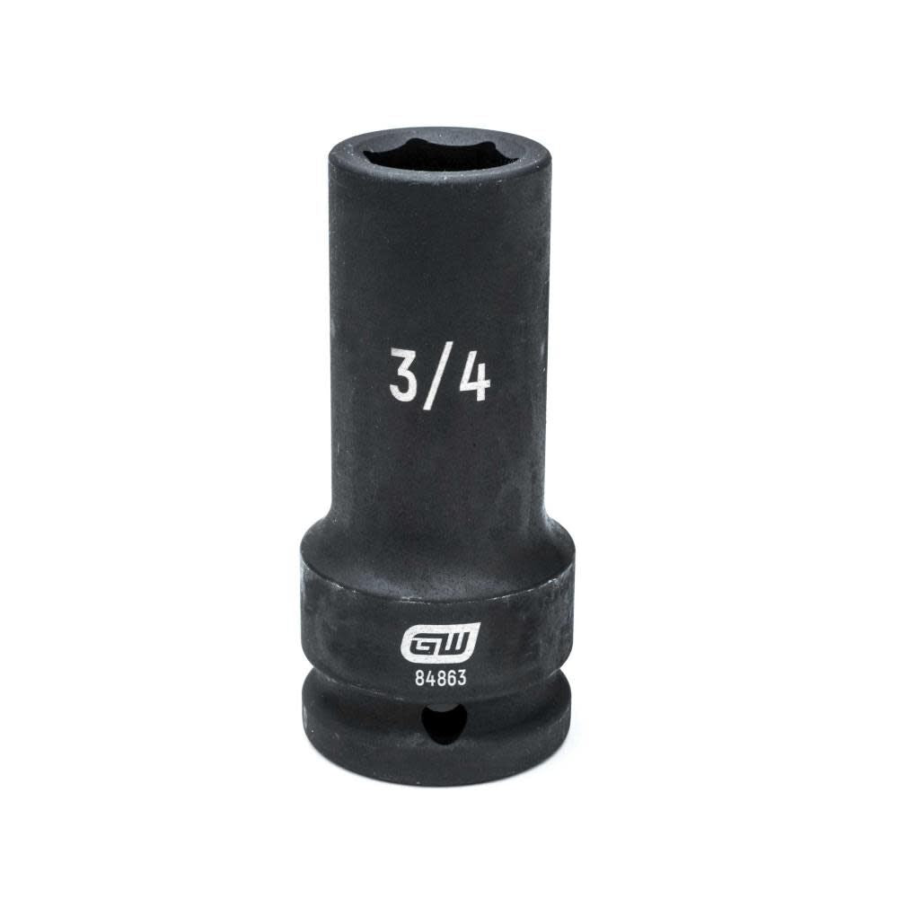 3/4in Drive 6 Point Deep Impact SAE Socket 3/4in 84863