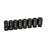 3/4in Drive 6 Point Deep Metric Impact Socket Set 8pc 84032