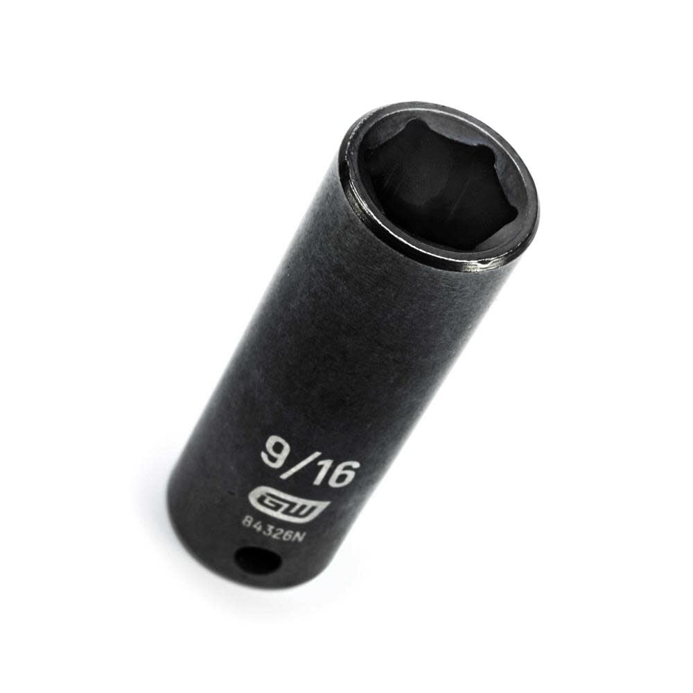 3/8 In. Drive 6 Point Deep Impact SAE Socket 9/16 In. 84326N