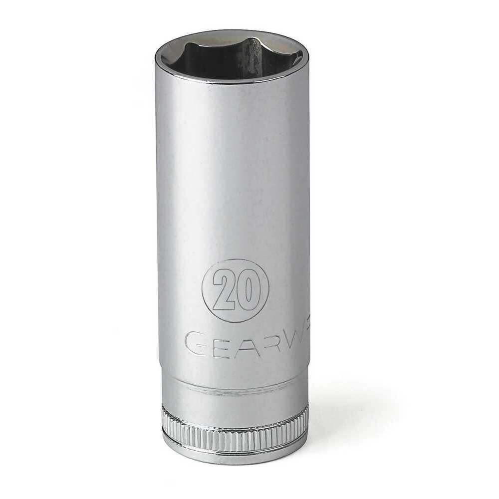 3/8 In. Drive 6 Point Deep Metric Socket 20mm 80406