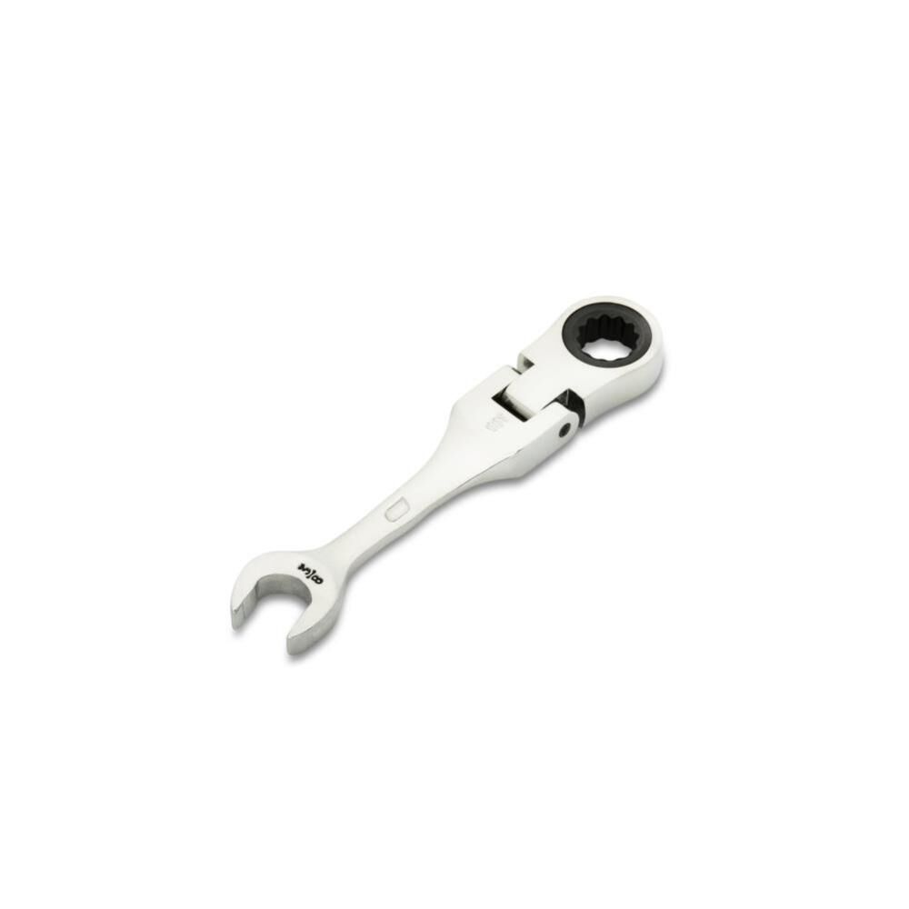 3/8 Inch 90-Tooth 12 Point Stubby Flex Combination Ratcheting Wrench 86871