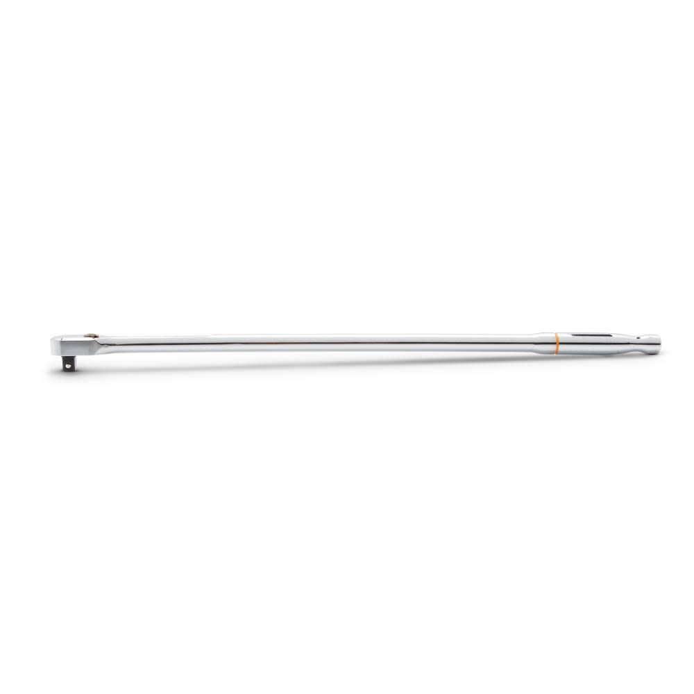 3/8 Inch Drive 120XP Full Polish Chrome Extra Long Handle Teardrop Ratchet 81269XP