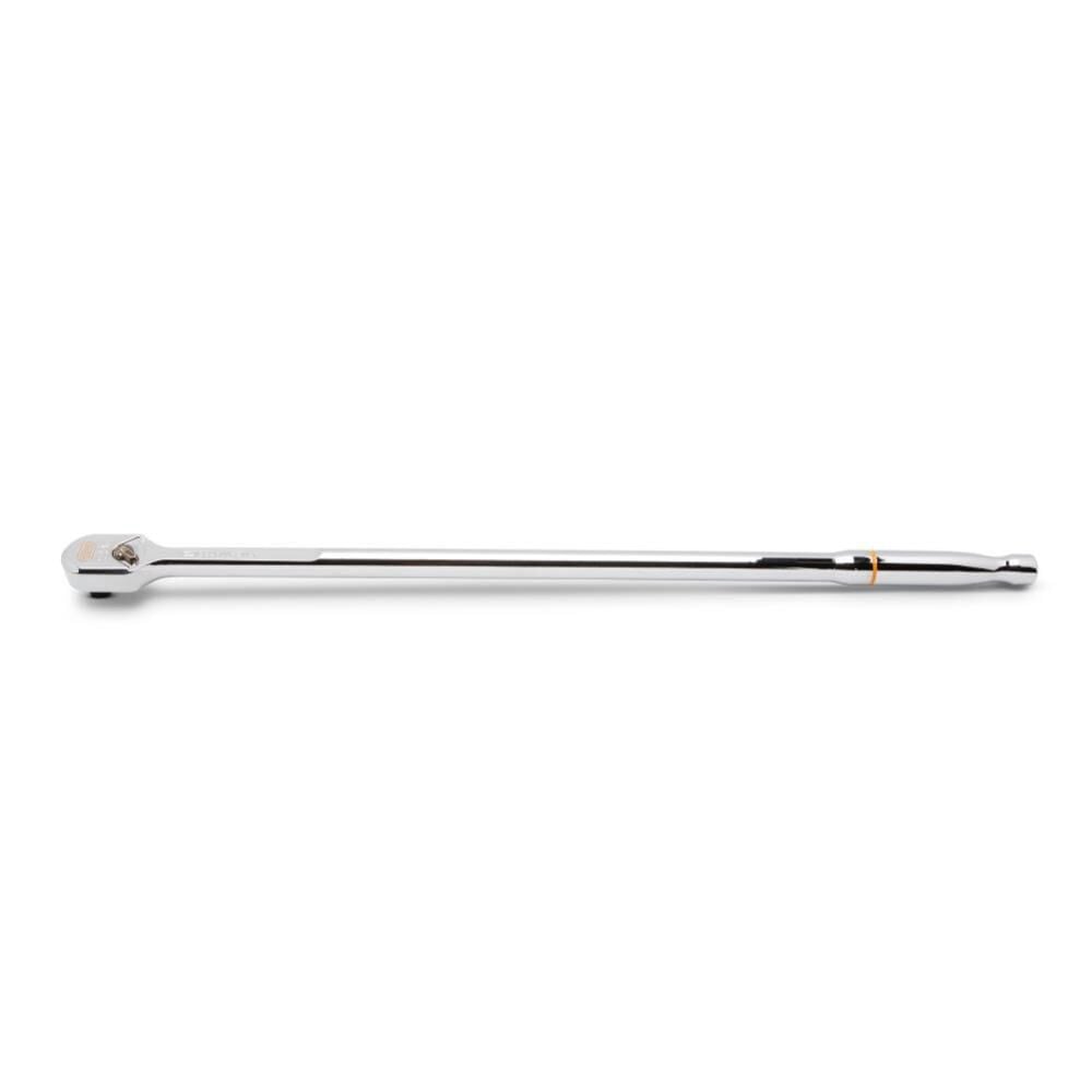 3/8 Inch Drive 120XP Full Polish Chrome Extra Long Handle Teardrop Ratchet 81269XP