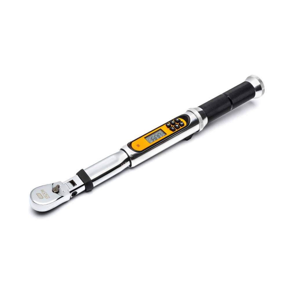 3/8in Drive 120XP Flex Head Electronic Torque Wrench with Angle 85195