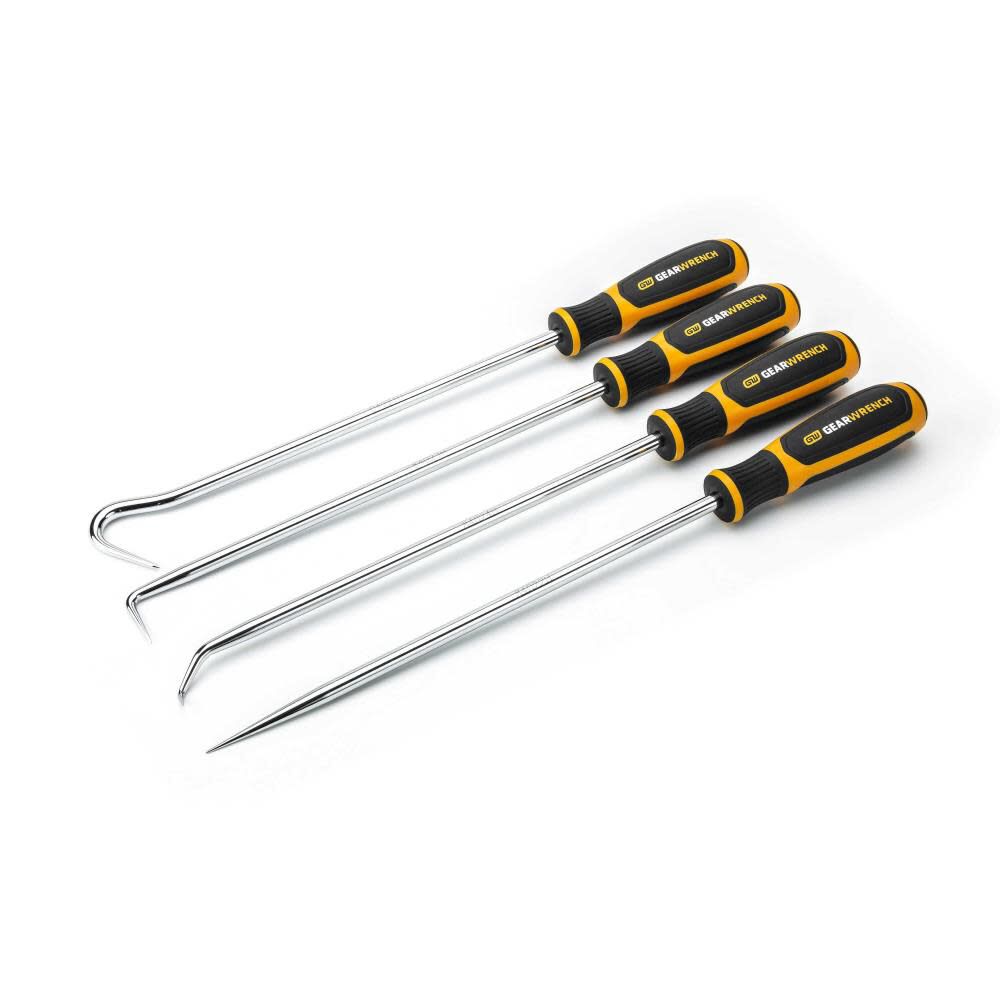 4 Pc Heavy-Duty Long Hook & Pick Set 84020H