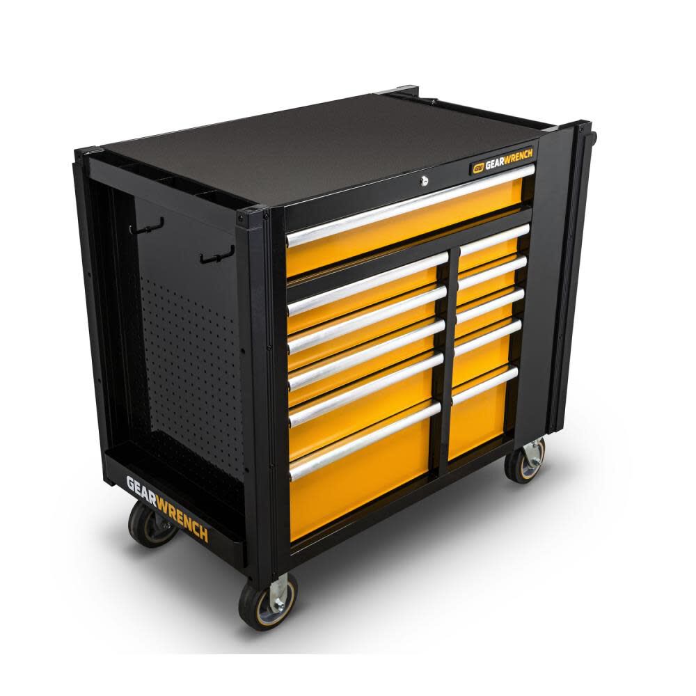 42in INDUSTRIAL MOBILE WORK STATION WITH 11 DRAWERS 83169