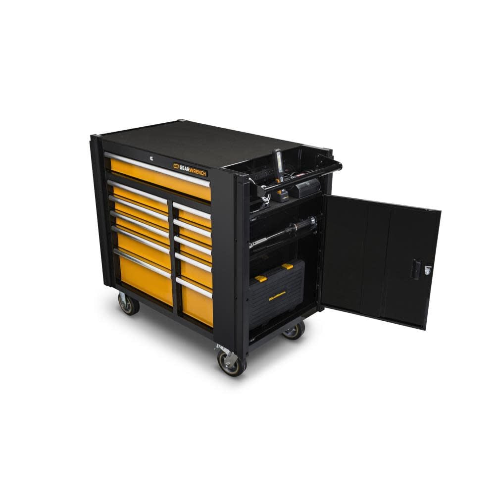 42in INDUSTRIAL MOBILE WORK STATION WITH 11 DRAWERS 83169