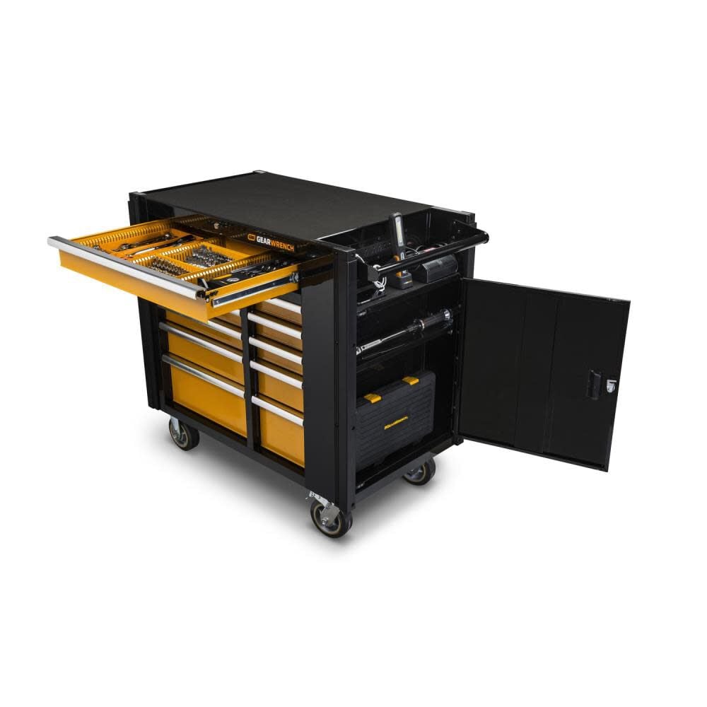 42in INDUSTRIAL MOBILE WORK STATION WITH 11 DRAWERS 83169