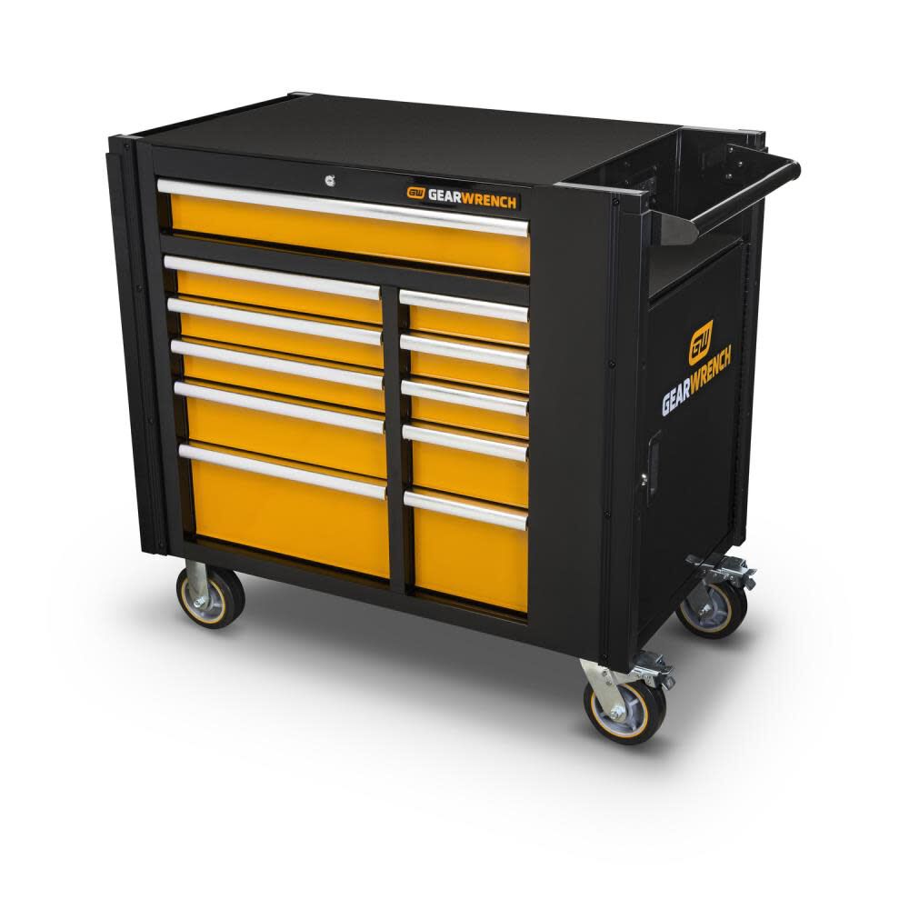 42in INDUSTRIAL MOBILE WORK STATION WITH 11 DRAWERS 83169