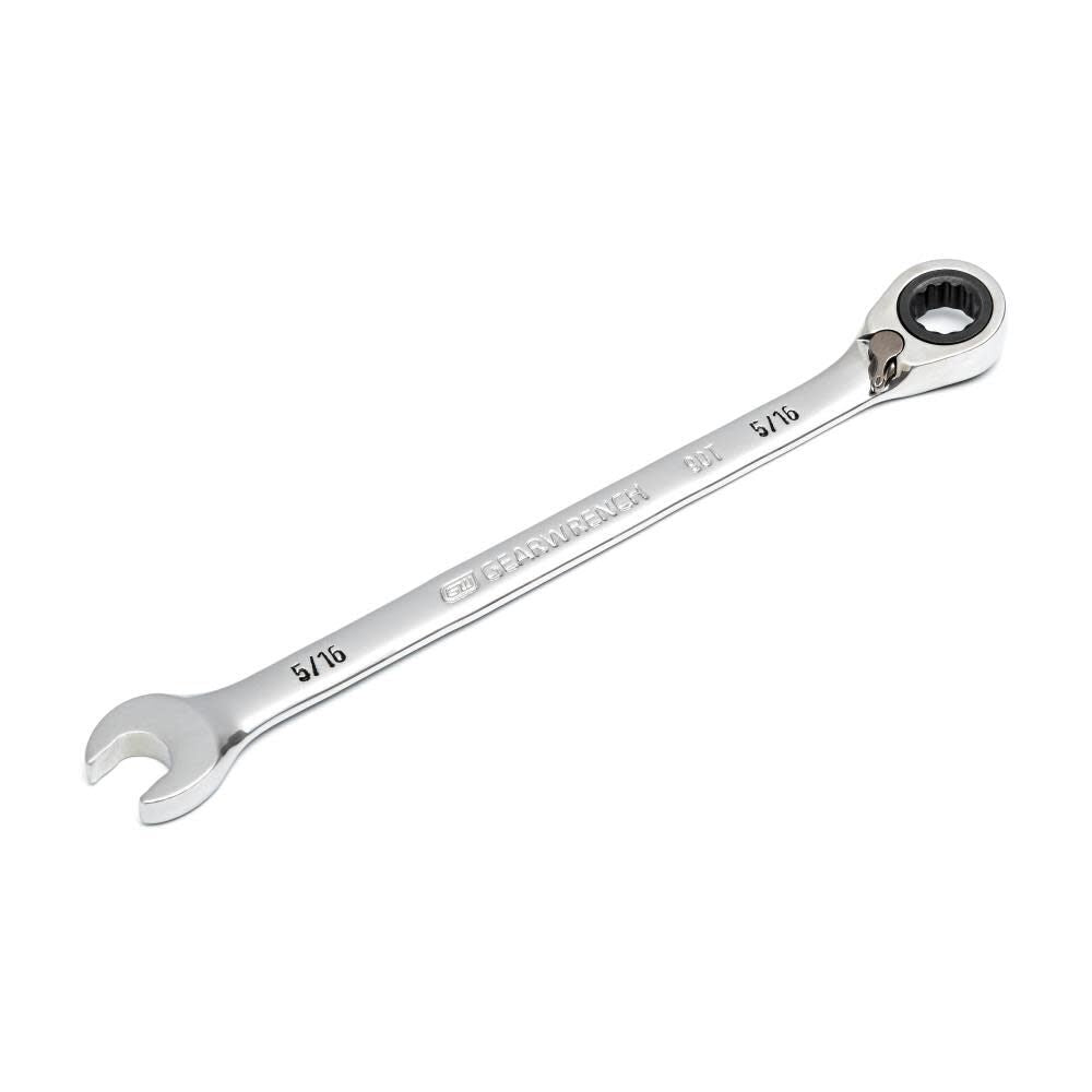 5/16 Inch 90-Tooth 12 Point Reversible Ratcheting Wrench 86641