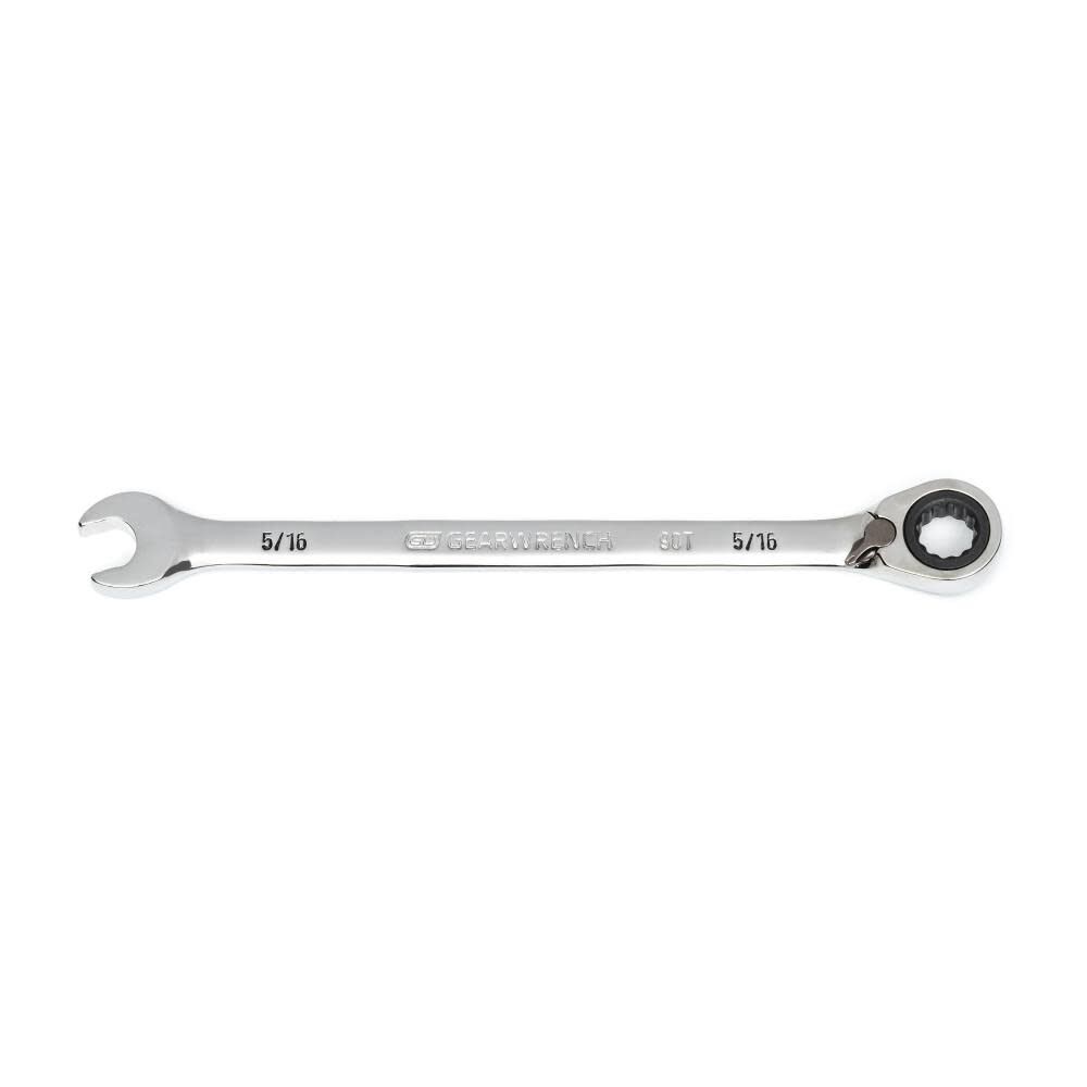 5/16 Inch 90-Tooth 12 Point Reversible Ratcheting Wrench 86641