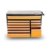 52 in 11 Drawer GSX Series Rolling Tool Cabinet with Stainless Steel Worktop 83247