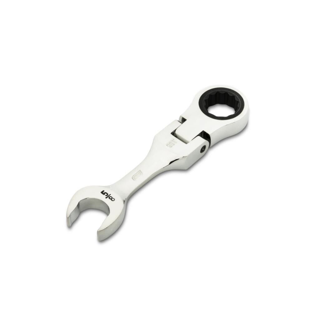 5/8 Inch 90-Tooth 12 Point Stubby Flex Combination Ratcheting Wrench 86875