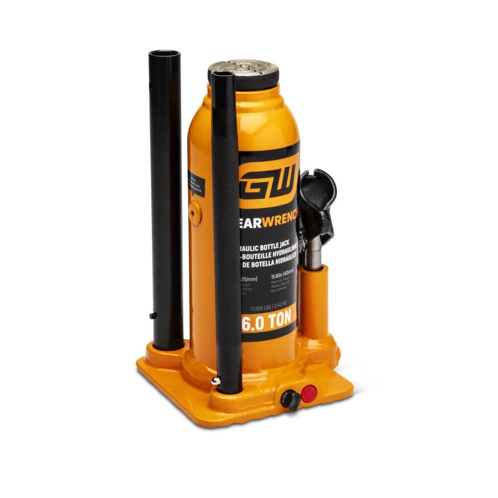 6 Ton Hydraulic Bottle Jack GWHBJ6T