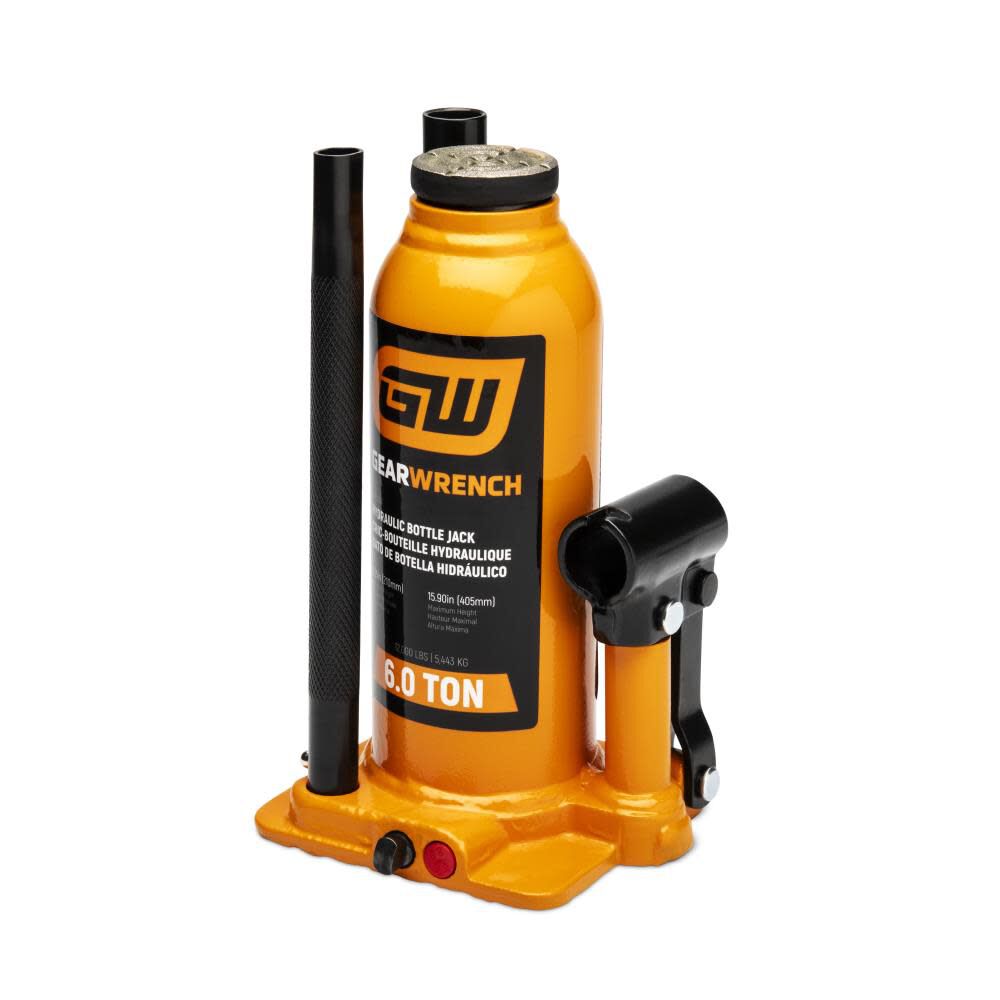 6 Ton Hydraulic Bottle Jack GWHBJ6T