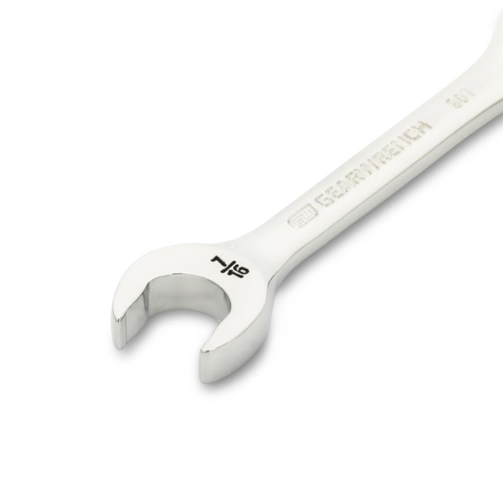 7/16 Inch 90-Tooth 12 Point Stubby Combination Ratcheting Wrench 86852