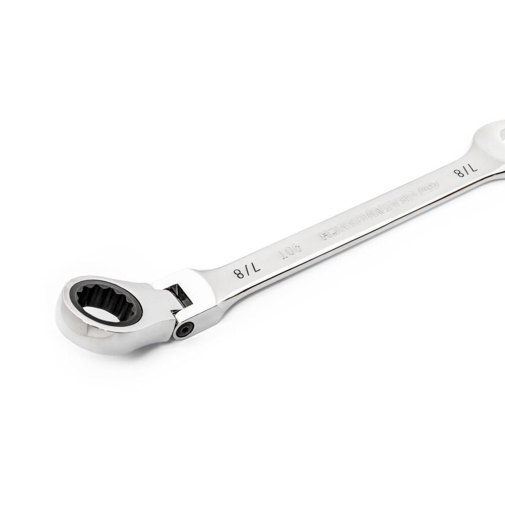 7/8in 90T 12 Point Flex Head Ratcheting Combination Wrench 86751