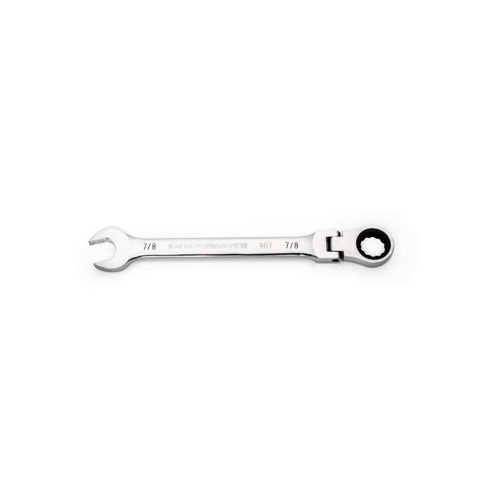 7/8in 90T 12 Point Flex Head Ratcheting Combination Wrench 86751