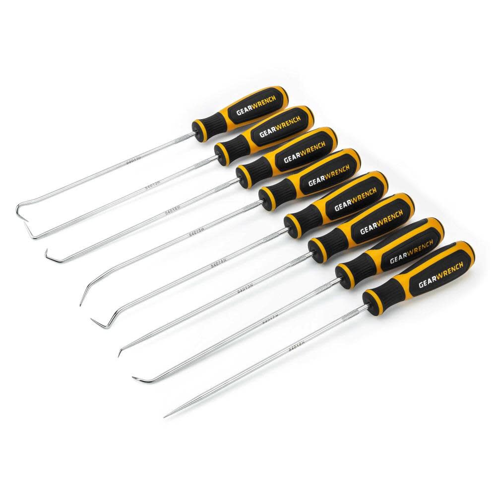 8 Pc Long Hook & Pick Set 84010H