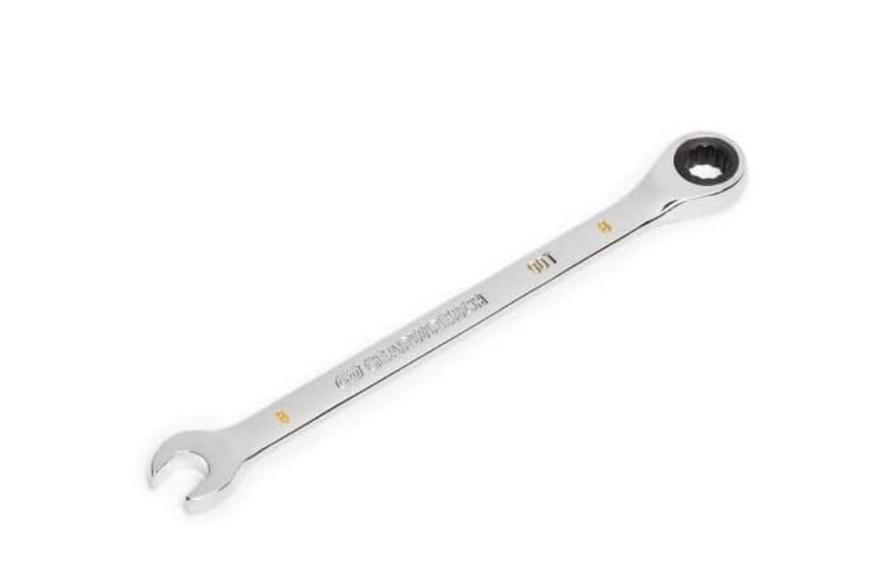 8mm 90T 12 Point Ratcheting Combination Wrench 86908