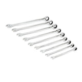 9 pc XL X-Beam Sae Combination Ratcheting Wrench Set 85898