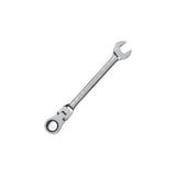 9/16 In.ch 72T 12-Point Flexible Head Open End Combination Wrench 9709