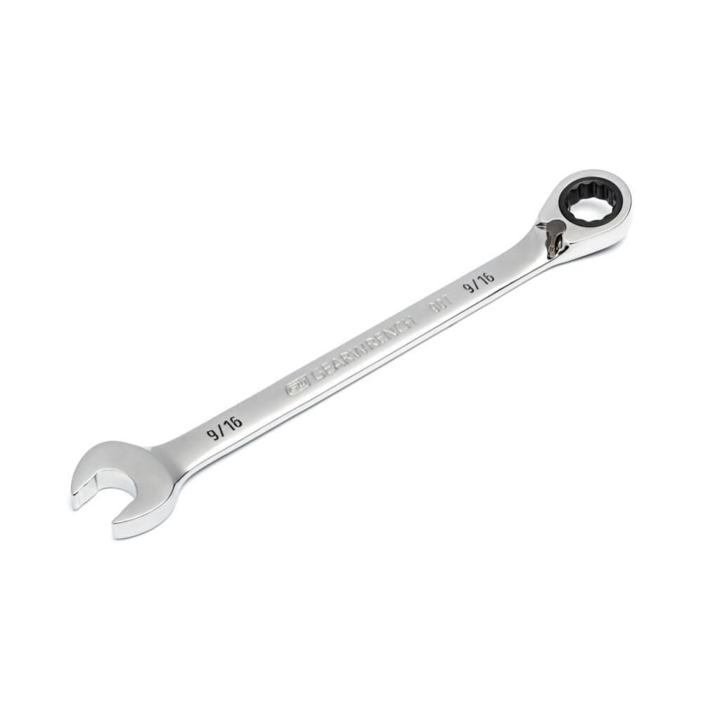 9/16 Inch 90-Tooth 12 Point Reversible Ratcheting Wrench 86646