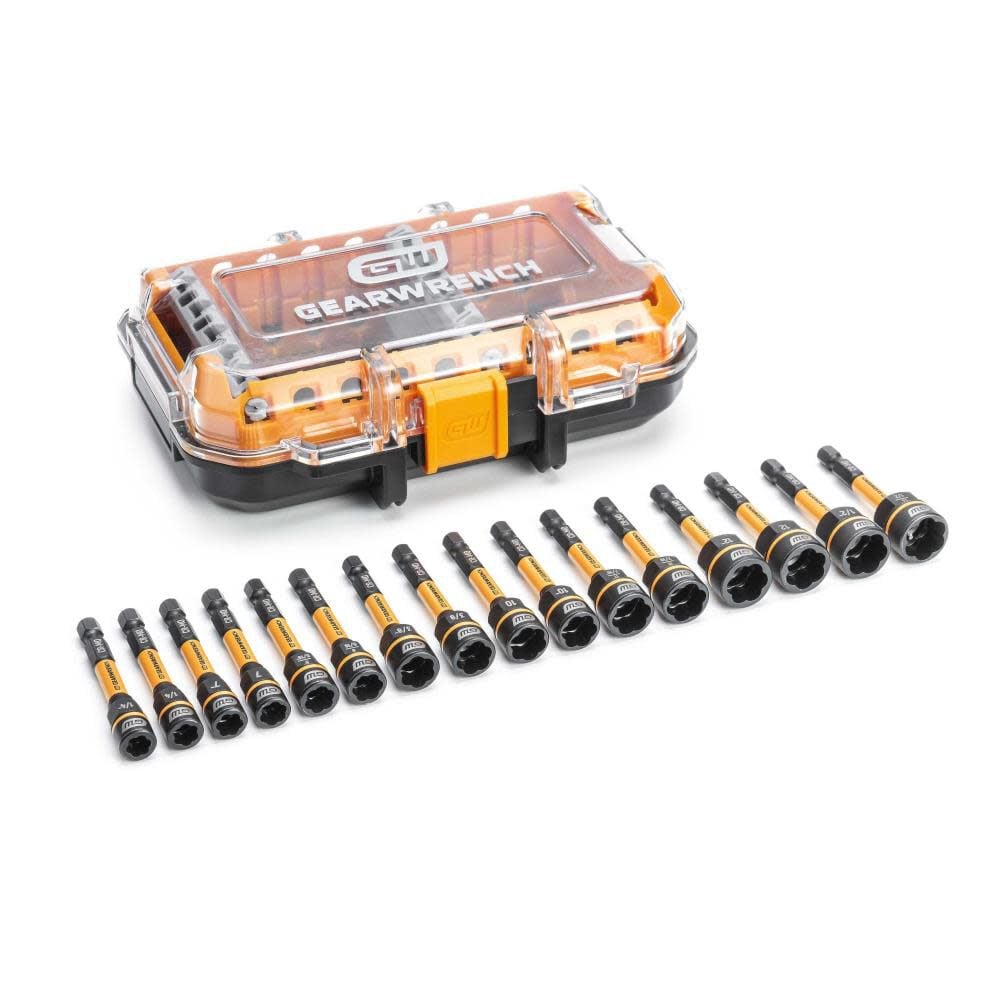 Bolt Biter Nut Extractor & Driver Set 16pc 86171