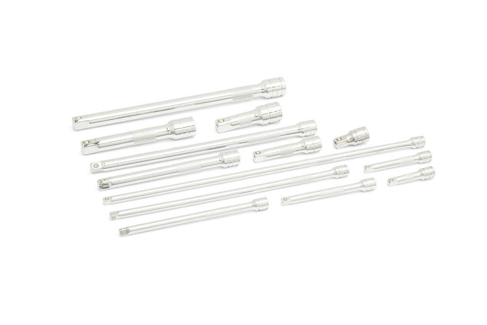 Chrome Tool Accessories Set 1/4in 3/8in 1/2in Drive 29pc 86523