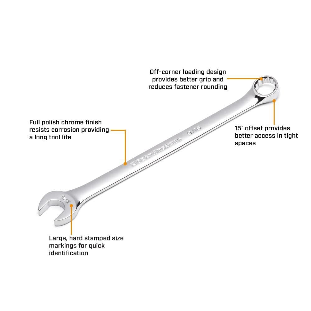 Combination Wrench 1-1/4in 12 Point Long Pattern 81735