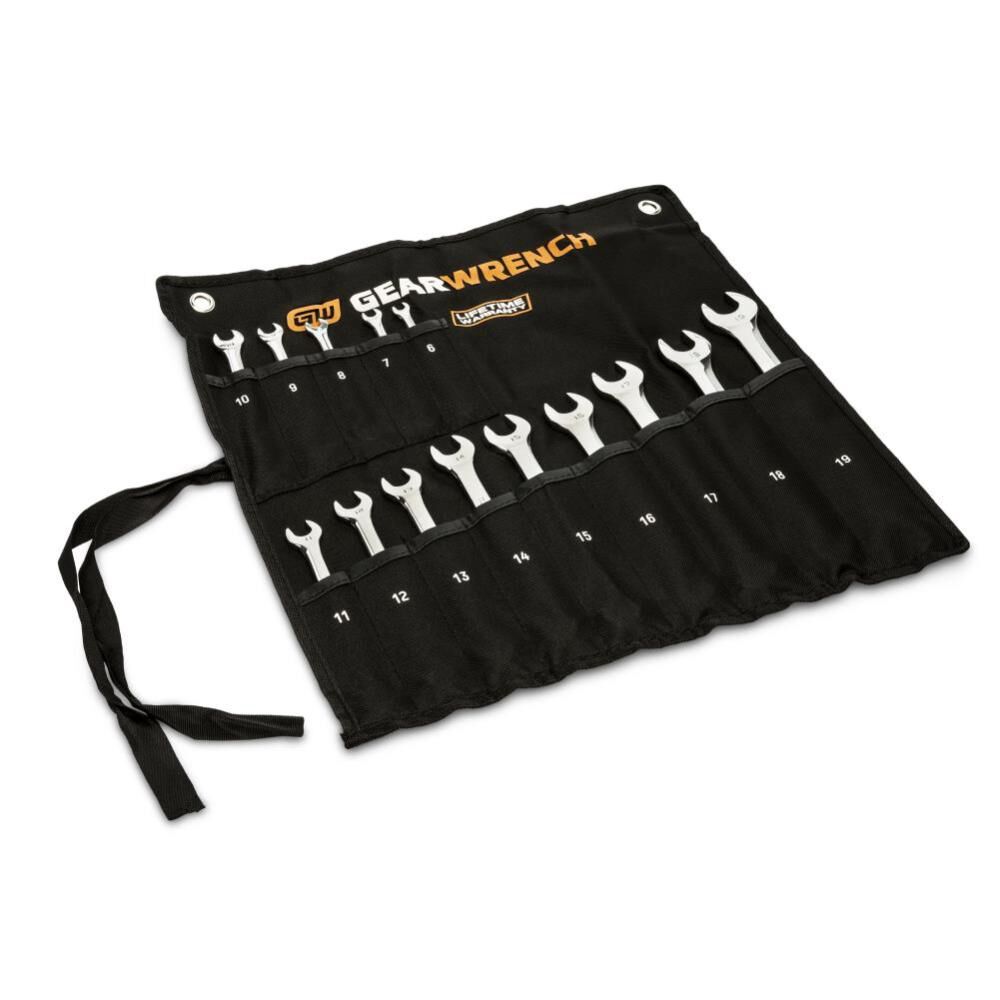 Combination Wrench Set 14 pc. 6 Point Metric Standard Pattern 81925