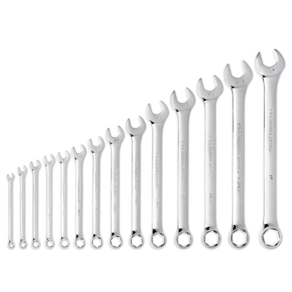 Combination Wrench Set 28-Pc Full Polish SAE/Metric 81923