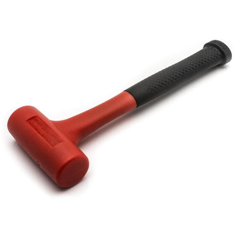 18-oz Rounded Face Steel Head Rubber Soft-faced Dead Blow Hammer 82240