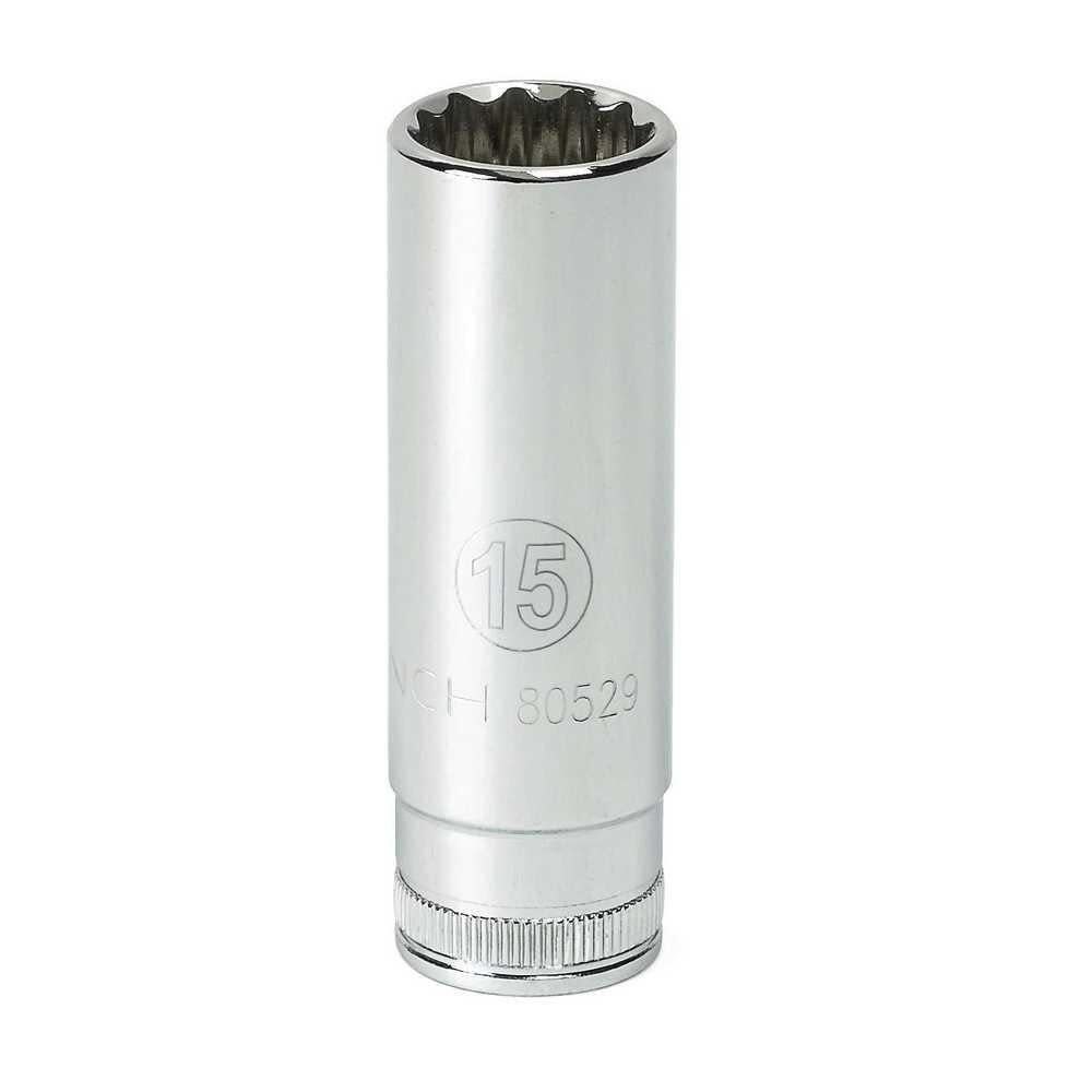 Deep Socket 3/8 In. Drive 6 Point 24mm 80409